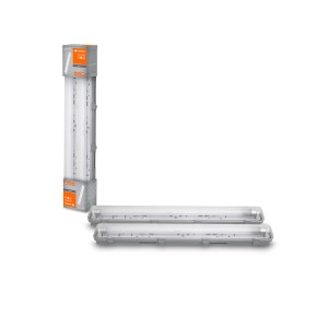 Ledvance LED-Feuchtraumleuchte Submarine, Kaltweiß, zur Keller-, Garagen- oder Werkstattausleuchtung.