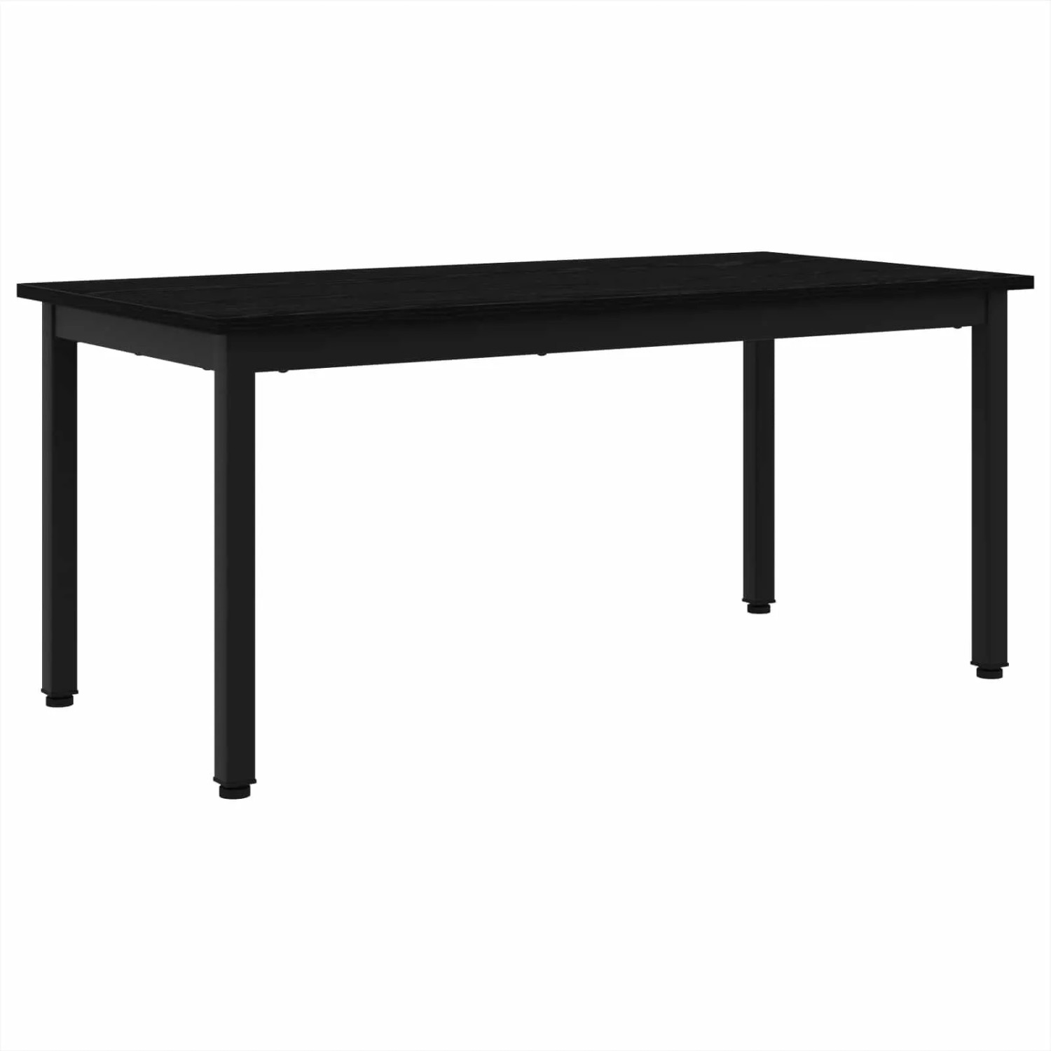vidaXL Couchtisch Schwarz Eichen-Optik 100 x 50 x 45 cm Holzwerkstoff 89257 günstig online kaufen