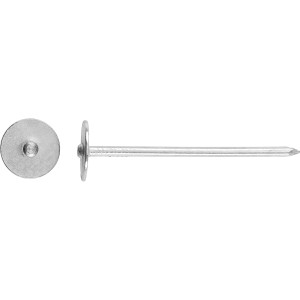 Verzinkter LUX Leichtbauplattenstift, 3,4 x 70 mm, mit breitem Kopf für sicheren Halt.