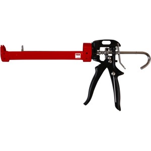 Tox Auspresspistole Liquix Blaster für 150-300ml Kartuschen, rot/schwarz, für Dübel und Verbundmörtel.