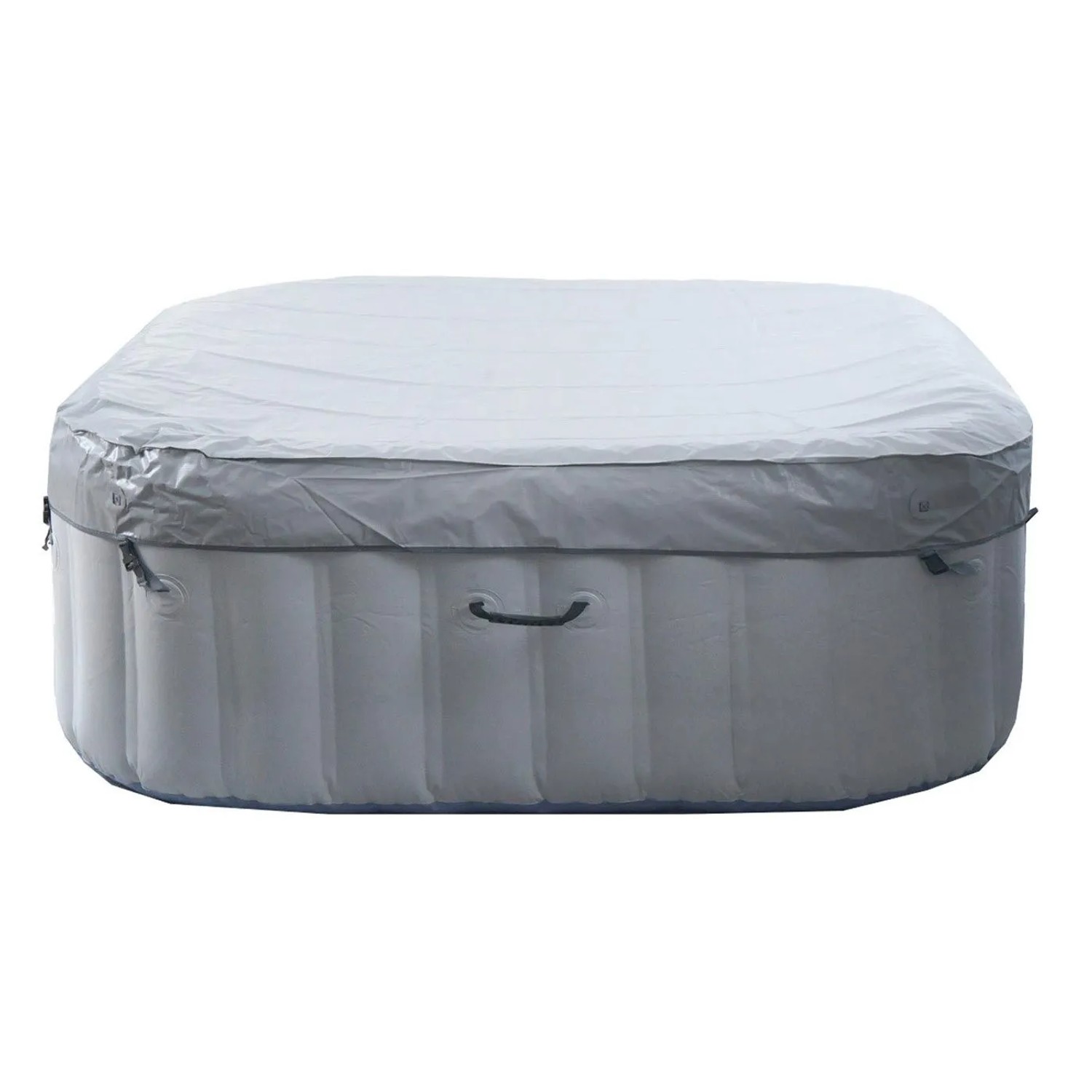 MCW Whirlpool N97 Ersatz-Pool 5 Personen Aufblasbar Eckig 180cm Grau-Blau_9