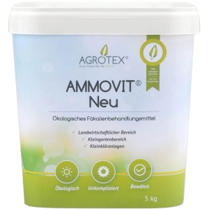Ammovit Neu 5 kg im Eimer: Fäkalienbehandlungsmittel für Camping, Garten und Kläranlagen.