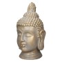 Buddha Figur Kopf, 53cm, in Bronzeoptik. Deko für Garten oder Haus.