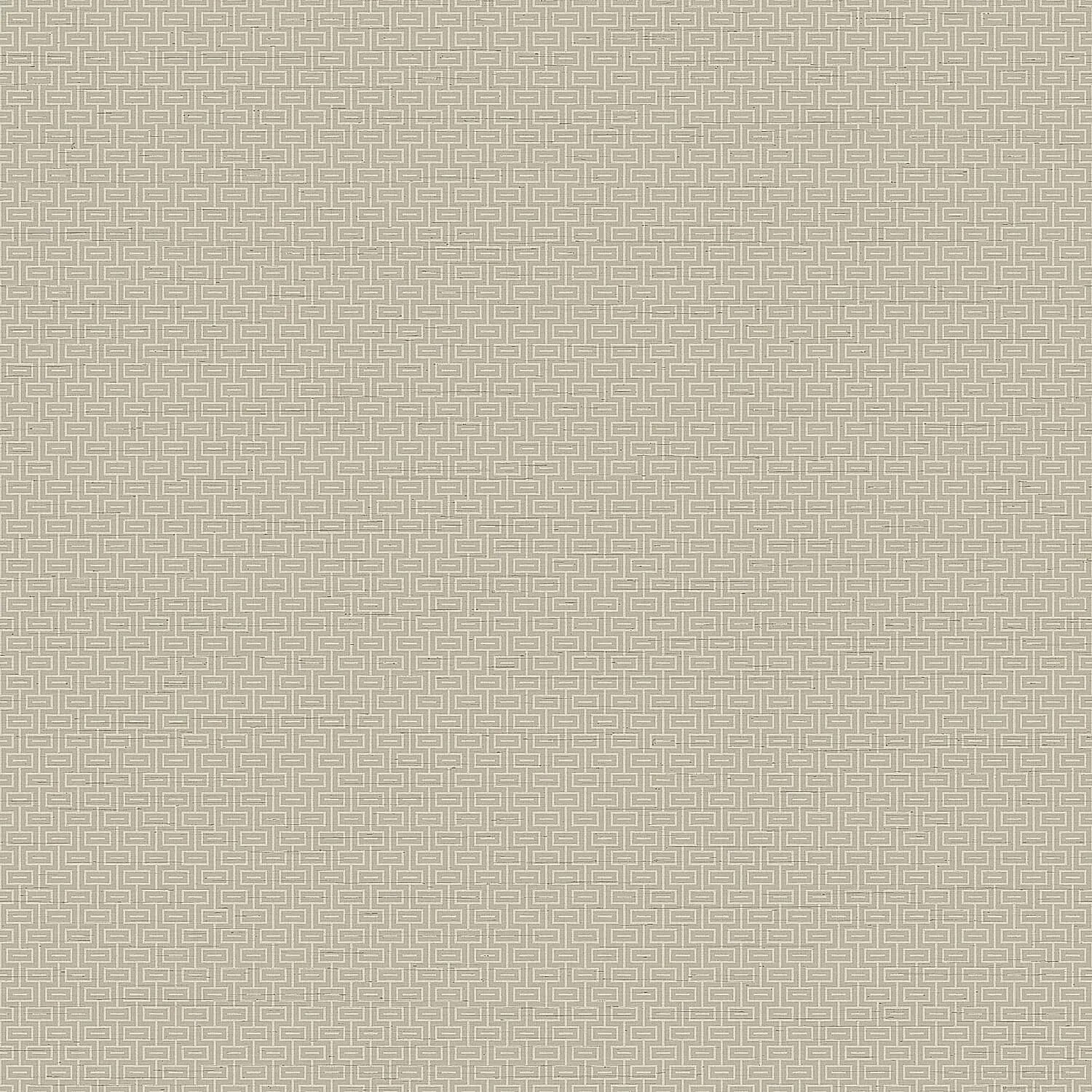 PROFHOME Gr322504-Di Struktur Tapete Geometrisch Grau Oliv-Grau Beige 0,53 m x 10,05 m  5,33 m2