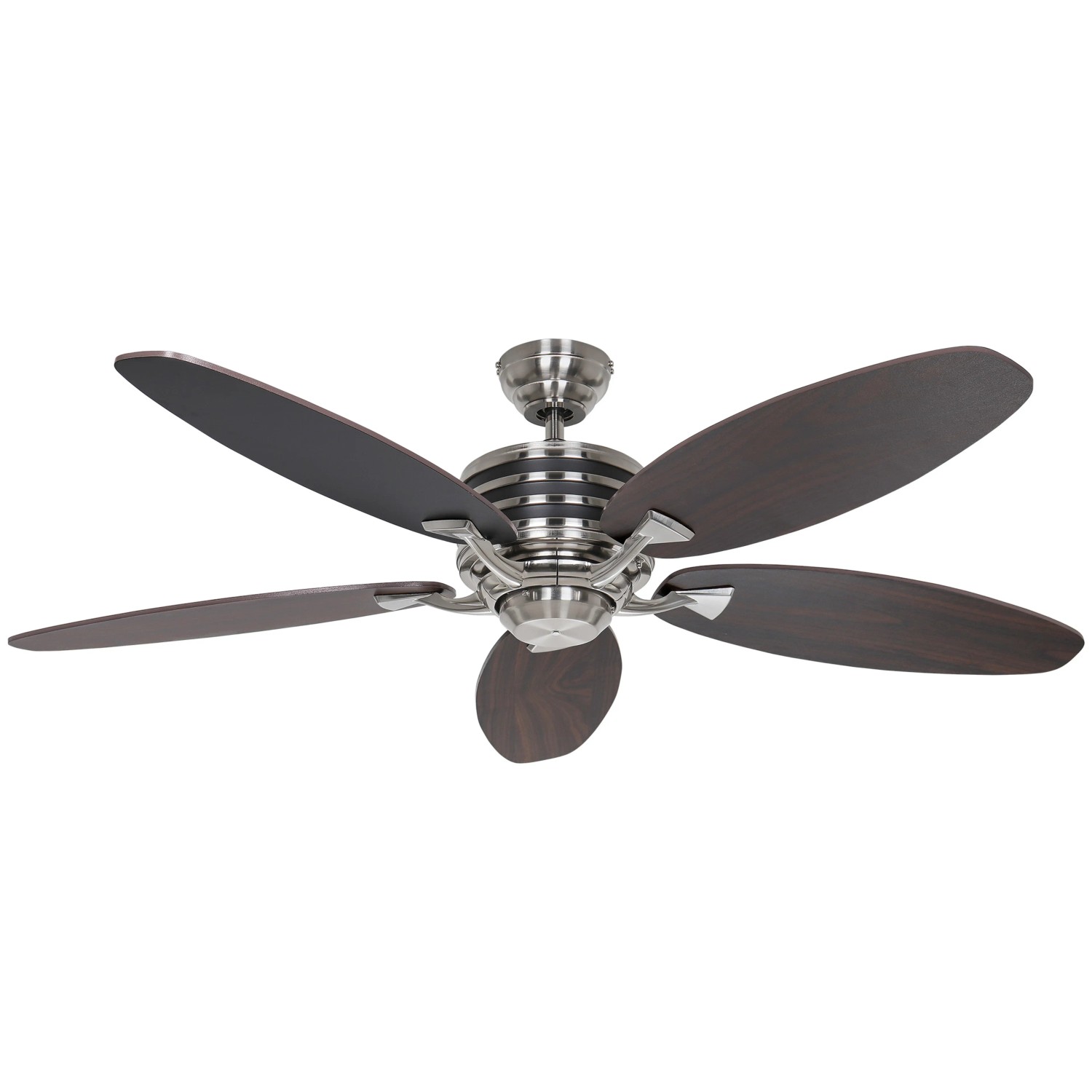 CASAFAN Energiespar Deckenventilator mit Fernbedienung Eco Gamma 137 cm Nussbaum - Schwarz
