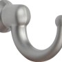 Wandhaken 744, Chrom matt, aus Metall zur einfachen Montage.