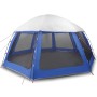 vidaXL Poolzelt mit Abnehmbarem Überzelt Netzwänden Azurblau 510x510cm 4100634_3