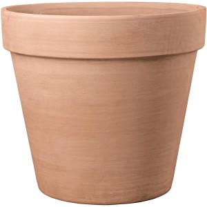 Deroma Magno Pflanztopf, Ø 60 cm, Terrakotta, ideal für den Garten.