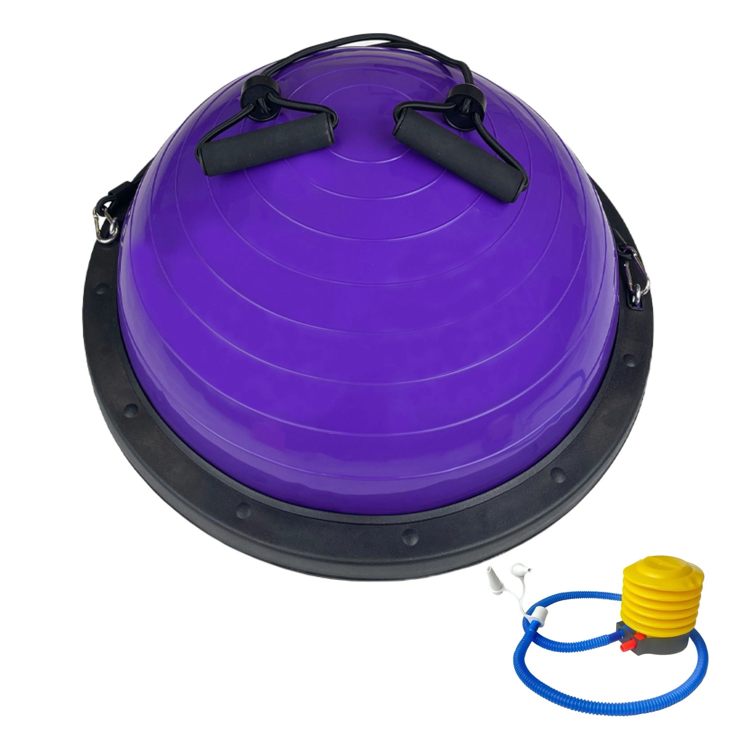 TRUTZHOLM Balancetrainer Yoga Gymnastik Balance Durchmesser 60cm Lila