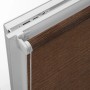Gardinia EasyFix Rollo Natur, 60x150 cm, Nougat, Detailansicht der Montage.