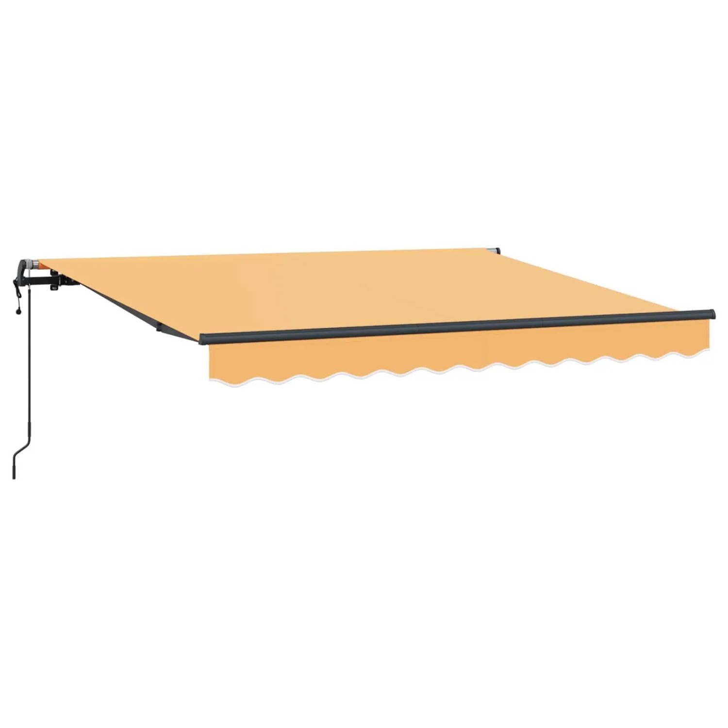 vidaXL Einziehbare Markise Sand 2,5 x 2 m Stoff 3425614