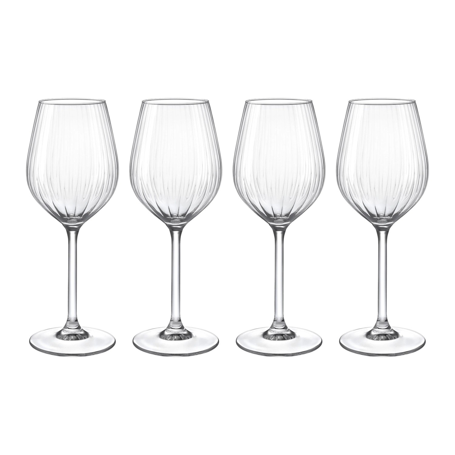 Mömax Gläserset Rosemary - White Klar, 4-teilig