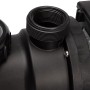 Detailaufnahme der Steinbach Filterpumpe SPS 50-1, Fokus auf den Anschluss.