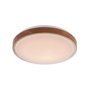 Lindby LED Deckenleuchte Mendosa 9626263 Modern aus Metall 1-flammig Wohnzimmerleuchte