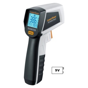 Laserliner ThermoSpot Pocket Temperaturmessgerät zur berührungslosen Temperaturmessung.