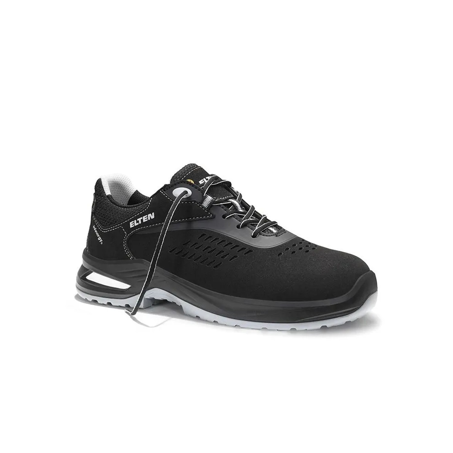 ELTEN Sicherheitshalbschuh RAY XXFIT BLACK GREY Low ESD S1 Typ 1 Größe 39