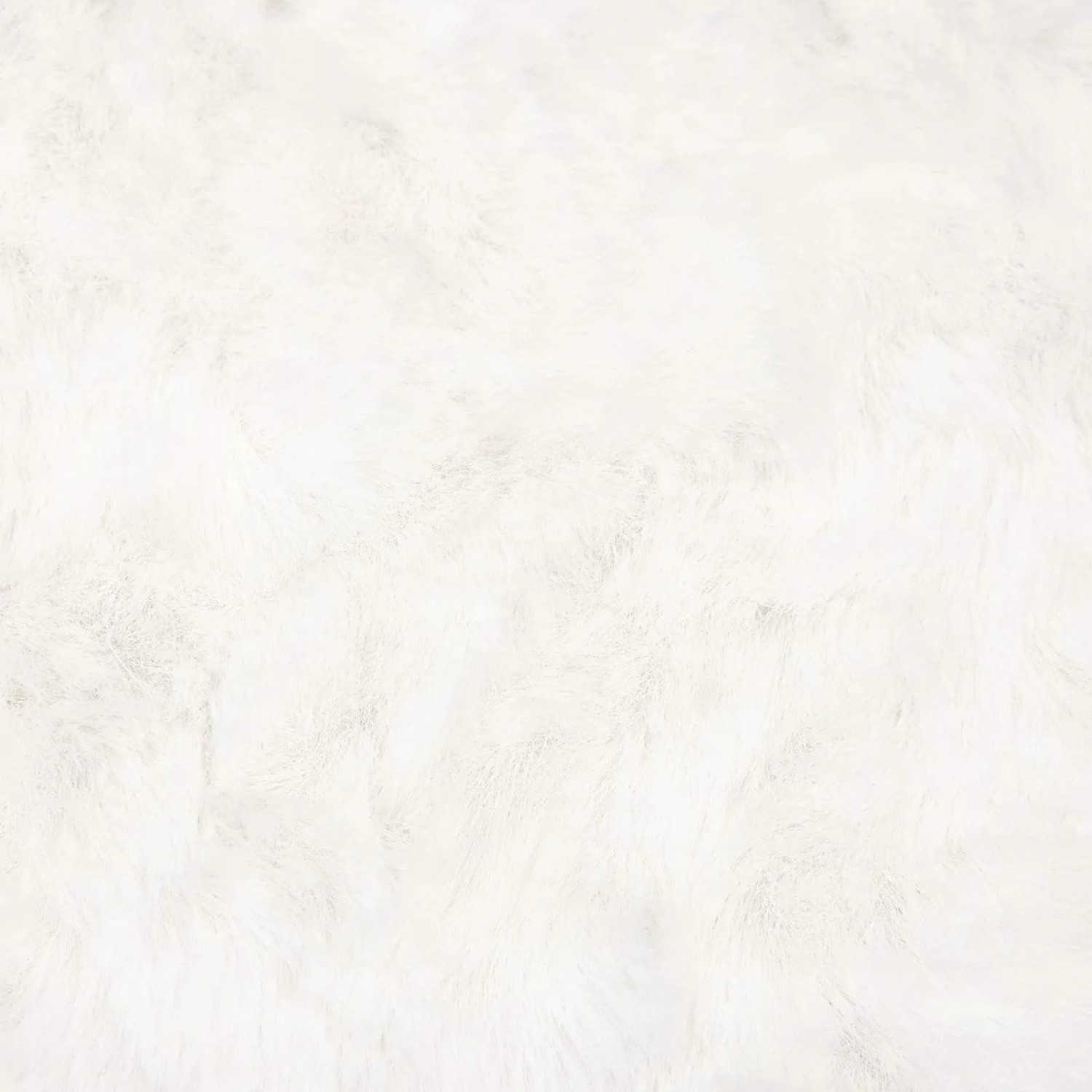 vidaXL Kunstfell Hasen Teppich Olite Creme Ø 200 cm Polyester 42021671_9