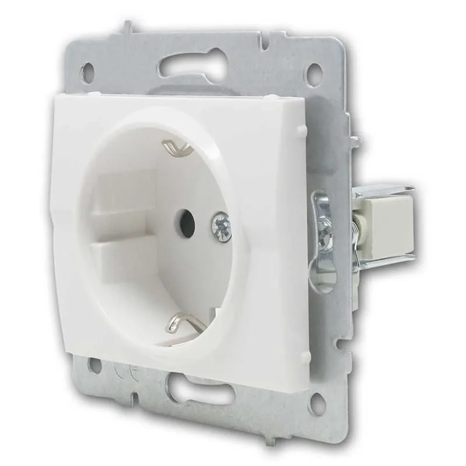 Kanlux LOGI Steckdose Weiß 250V16A ohne Rahmen