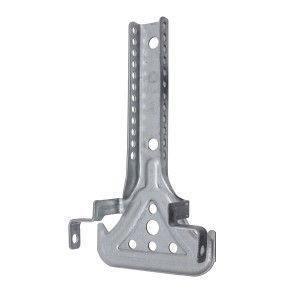 Protektor Nonius Unterteil 100x125mm, Stahl Silber für CD Profil 60/27, Zubehör für Tacker.