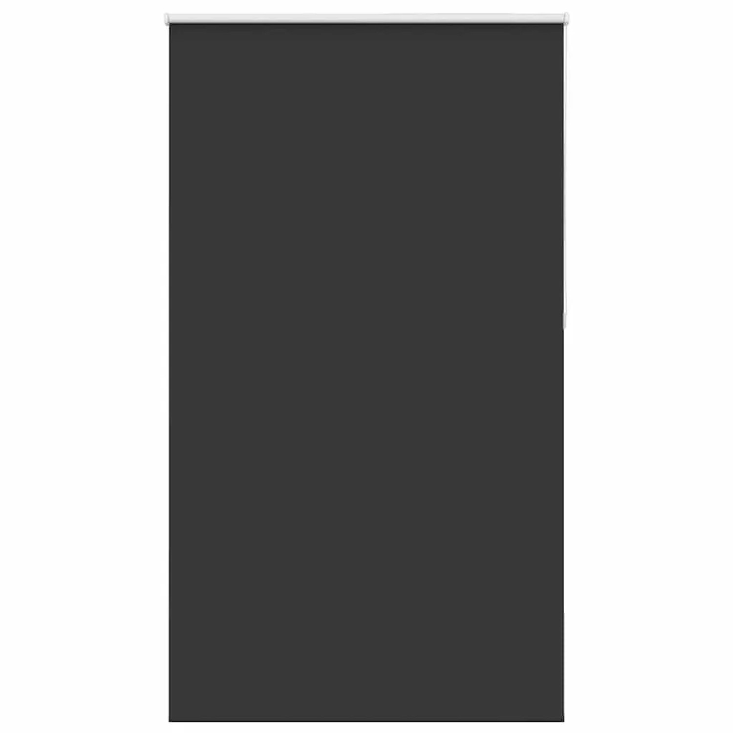 vidaXL Verdunkelungsrollo Schwarz 130x230 cm Stoffbreite 126,6 cm 4010952 günstig online kaufen