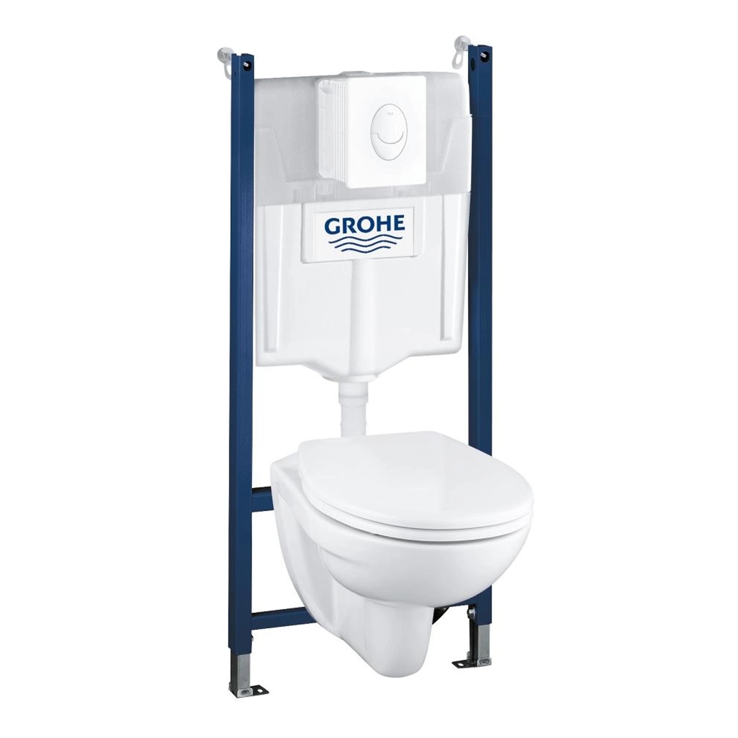 Grohe WC Vorwandelement Solido Compact Set 4 in 1 mit Keramik