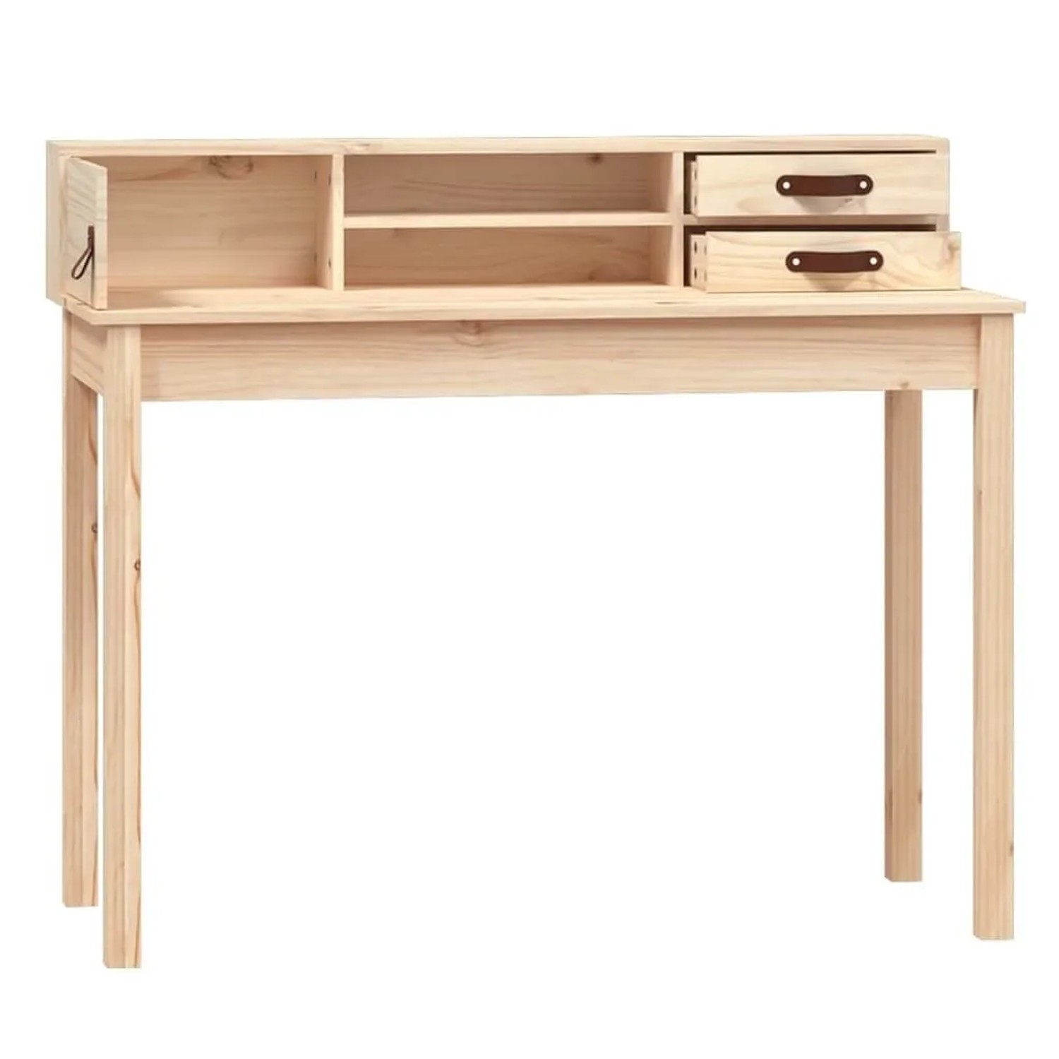 vidaXL Schreibtisch 110 x 50 x 93 cm Massivholz Kiefer 823529_6