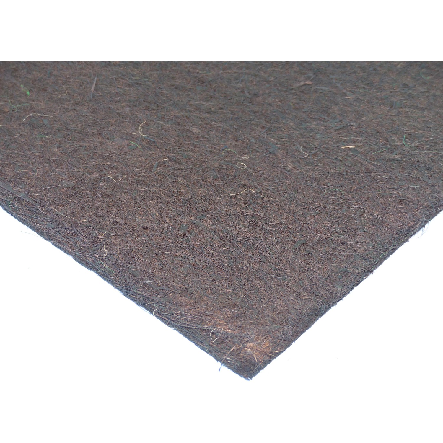 Braune Kokosfaser Rückwand, 30x30 cm, für Terrarien. Natürliche Kletterwand und Dekoration.