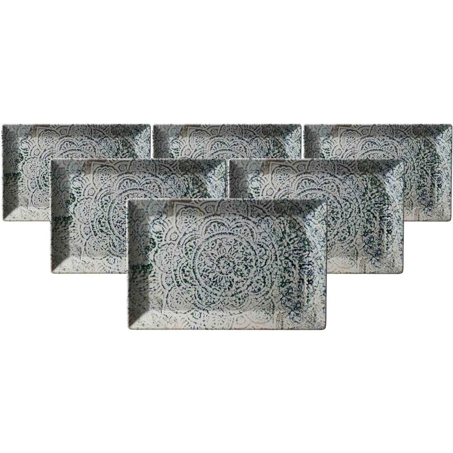 Ritzenhoff & Breker Luigi Servierplatte 34 x 23 cm 6er Set