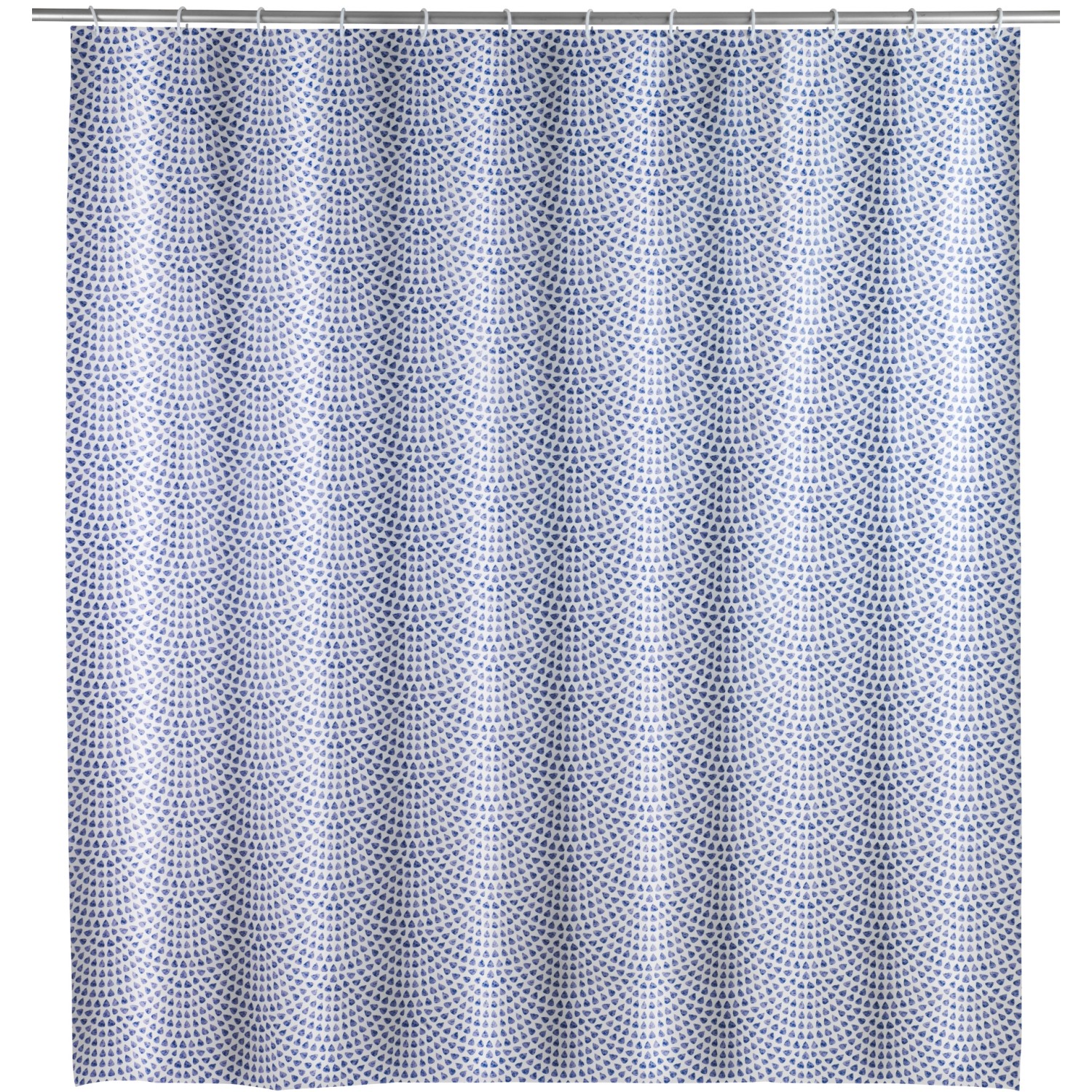 Wenko Duschvorhang Sevilla 180 cm x 200 cm Blau