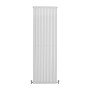 Weißer Monstershop Paneelheizkörper, 1800x420mm, glänzende Oberfläche. Moderner Heizkörper für Wohnräume.