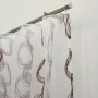 Gardinenstangen-Set Isa, 1-läufig, Edelstahl-Optik, mit Vorhang. Ideal für Gardinen & Vorhänge.