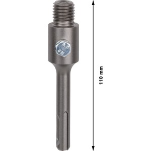 Bosch SDS-plus Aufnahmeschaft Pro für Hohlbohrkronen mit M16 Gewinde, 105 mm lang.