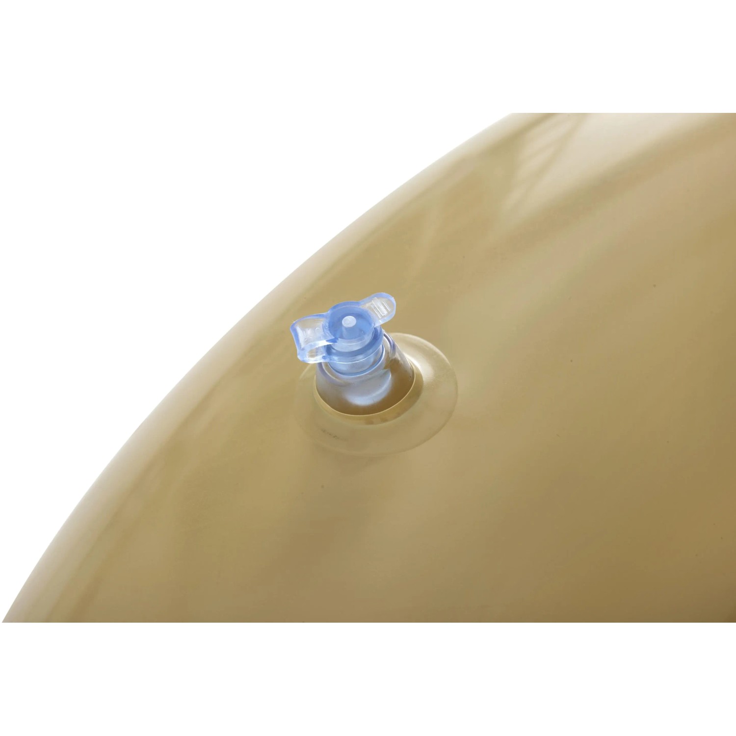 Detailaufnahme: Aufblasventil des Bestway Schwimmring Sweet Donut (Ø 77 cm).