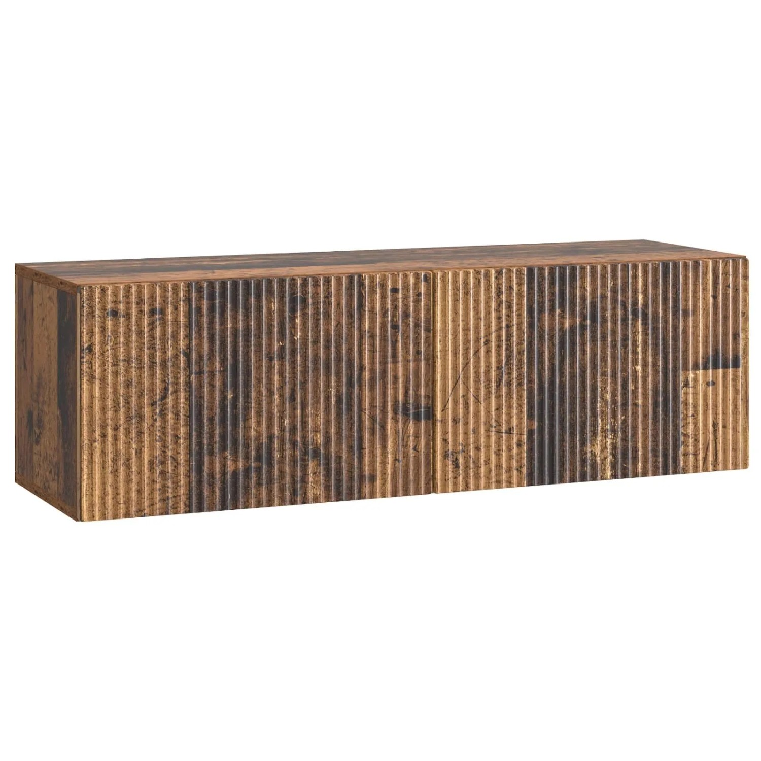 vidaXL Wandmontierter TV-Schrank Altholz 98 x 31 x 30 cm Holzwerkstoff 898563