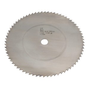 LUX CV-Kappsägeblatt, 205 mm Durchmesser, 72 Zähne für präzise Schnitte.