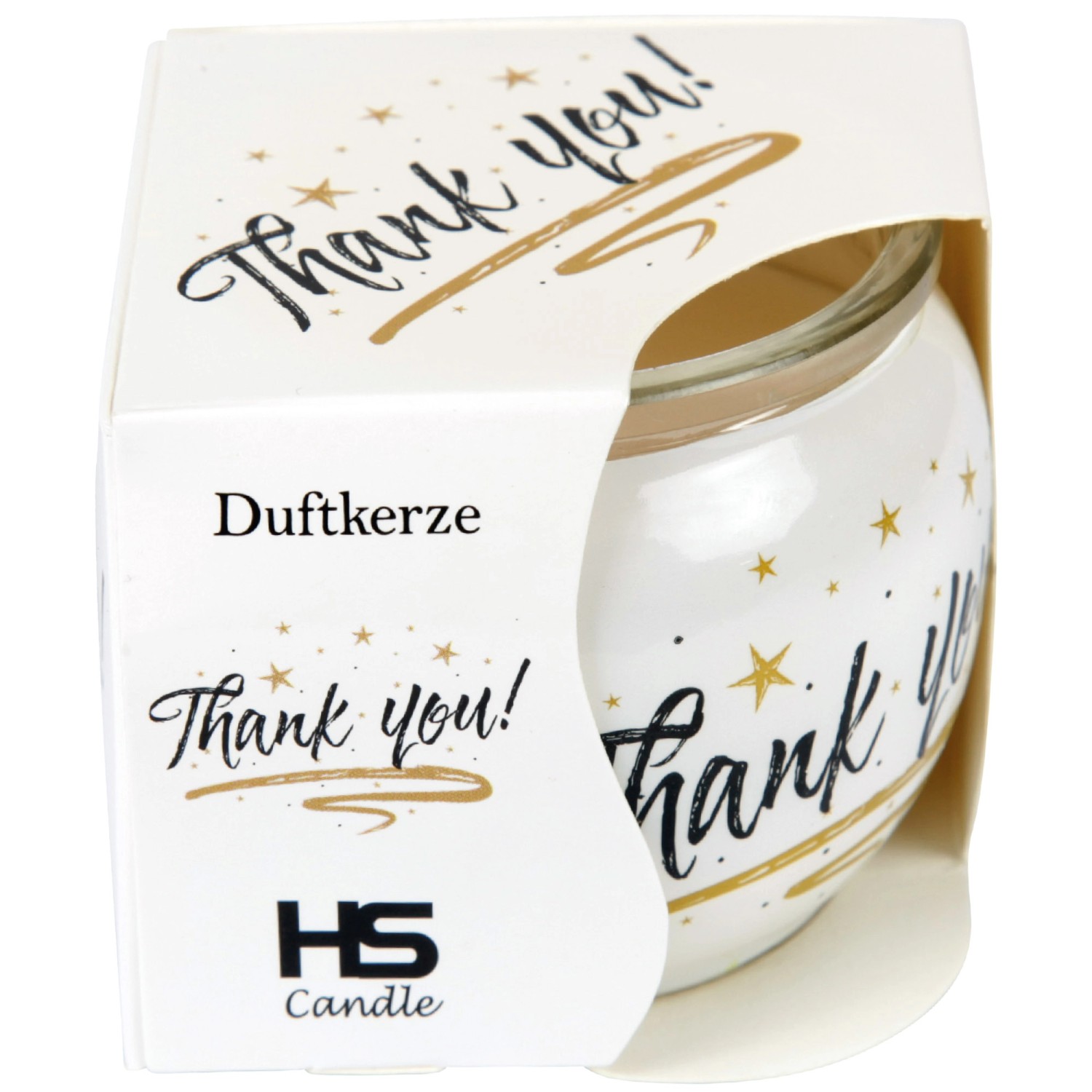 HS Candle Duftkerze Sprüche Kerze Raumduft Thank You kaufen bei OBI