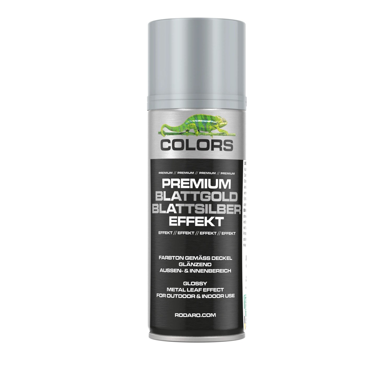 COLORS Spraylack Blattsilber Effekt Spraydose 400 ml