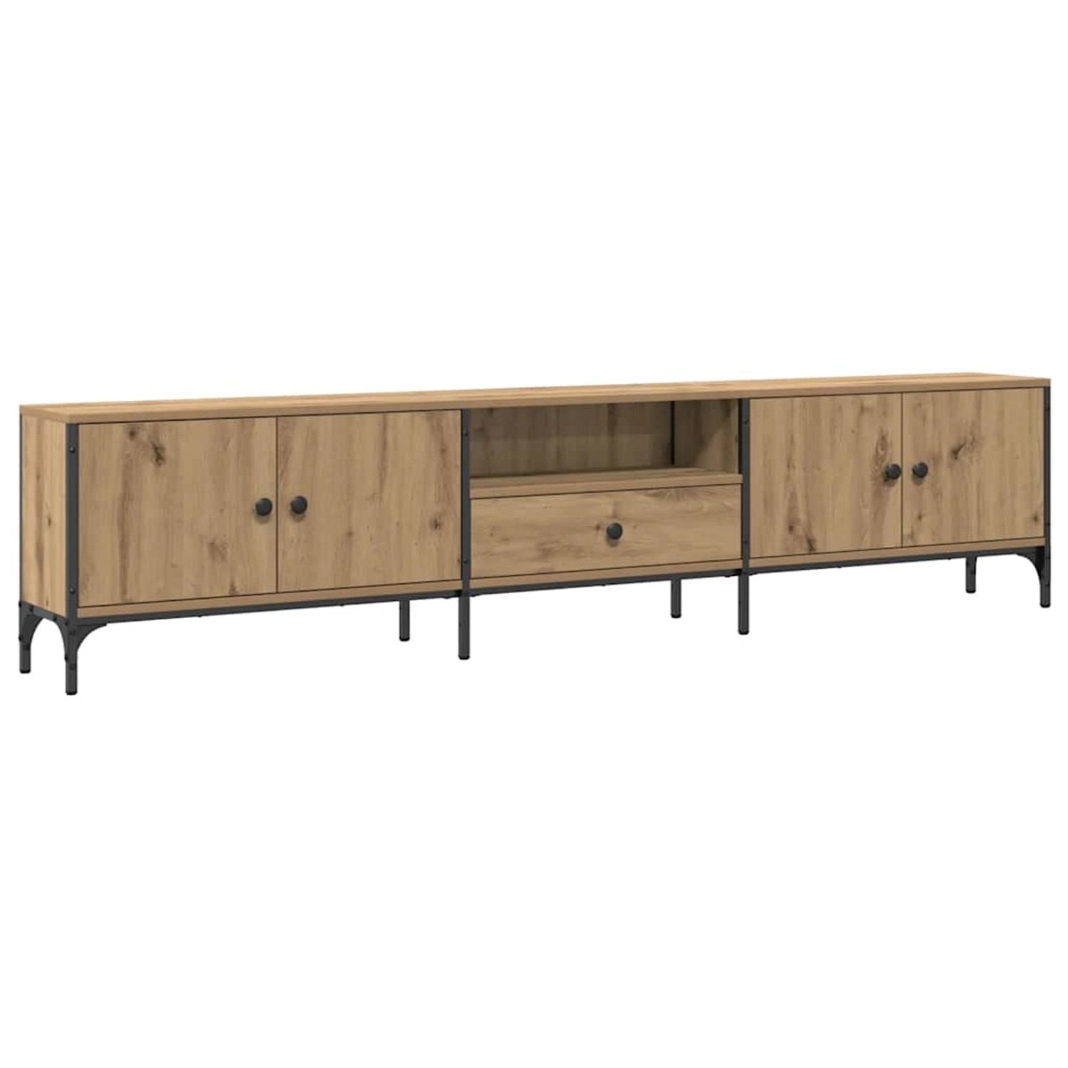 vidaXL TV-Schrank mit Schublade Artisan-Eiche 200x25x44 cm 857697 günstig online kaufen