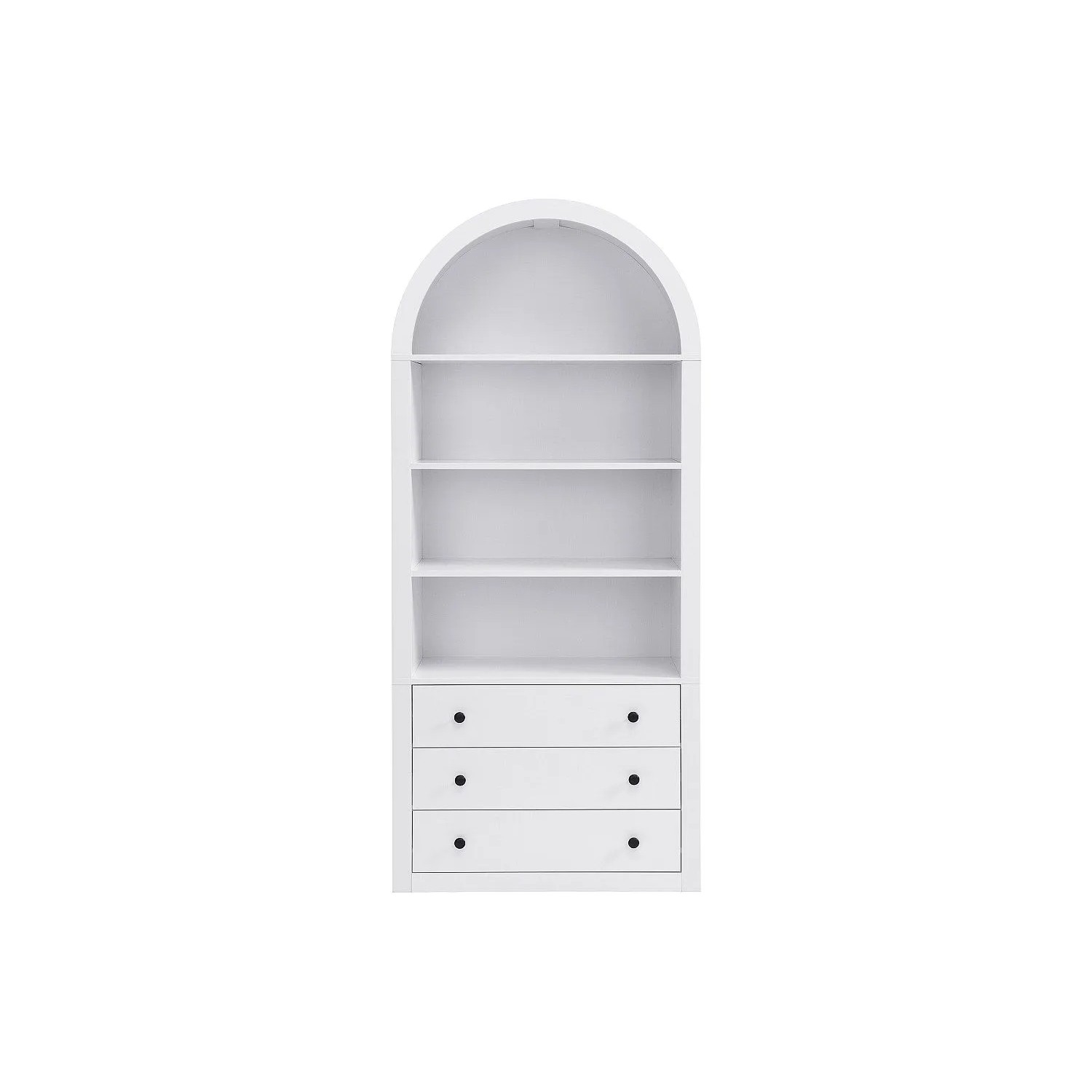 Vente-unique Bücherregal Maralyn Weiß 80 cm