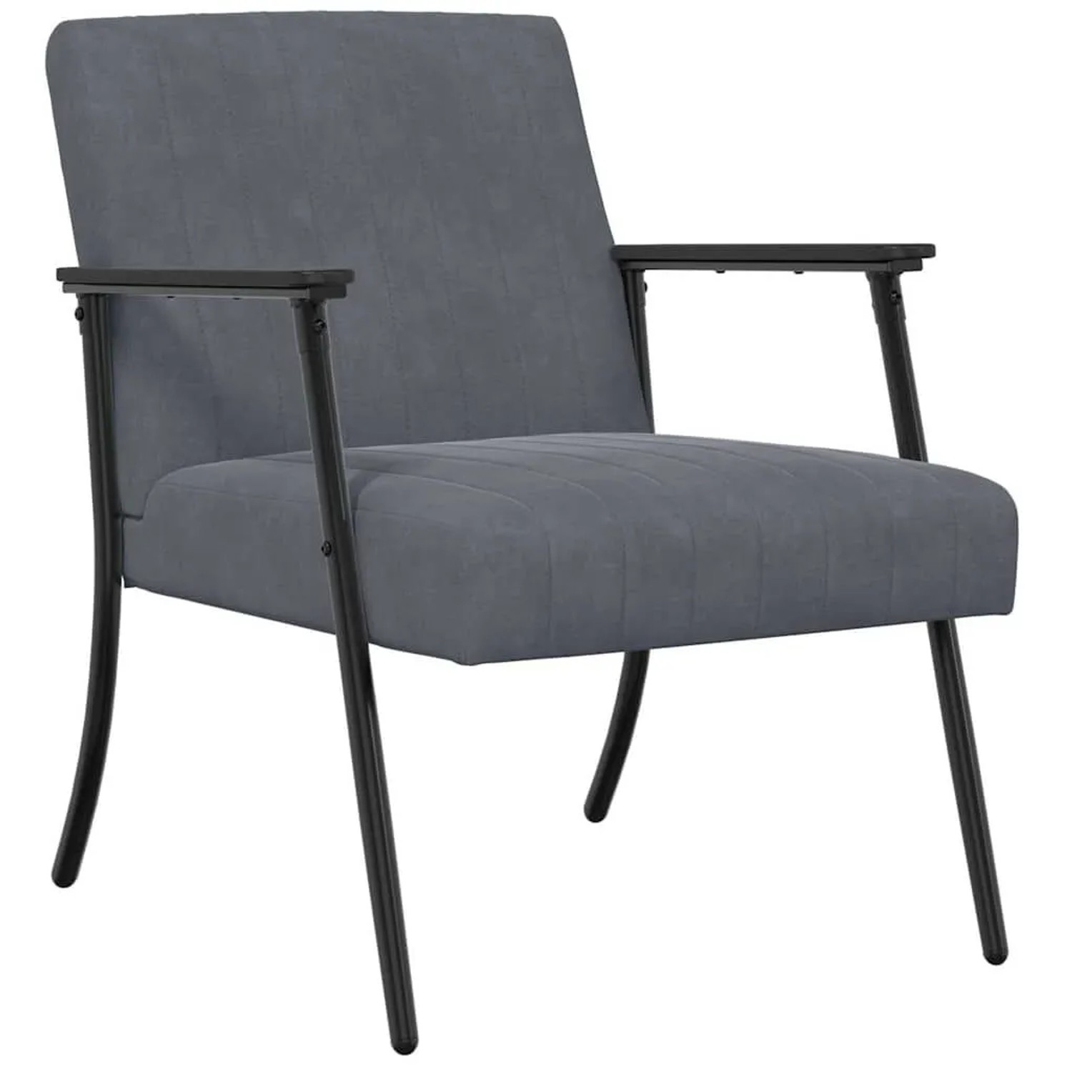 vidaXL Sessel Dunkelgrau 59 x 75 x 78 cm Samt 42017680