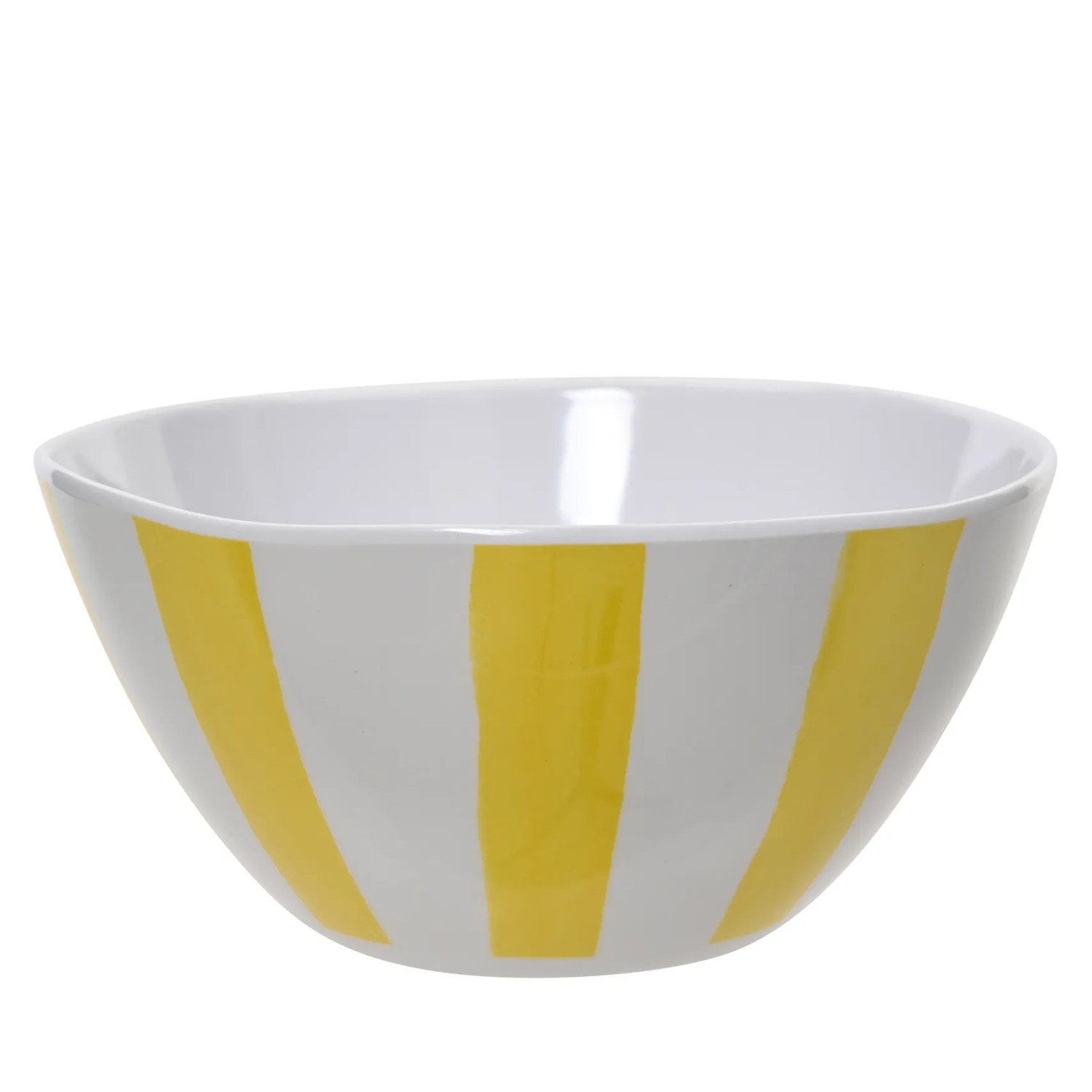 Schale Melamin Ø 15,2 cm x 7,2 cm Gelb-Weiß kaufen bei OBI