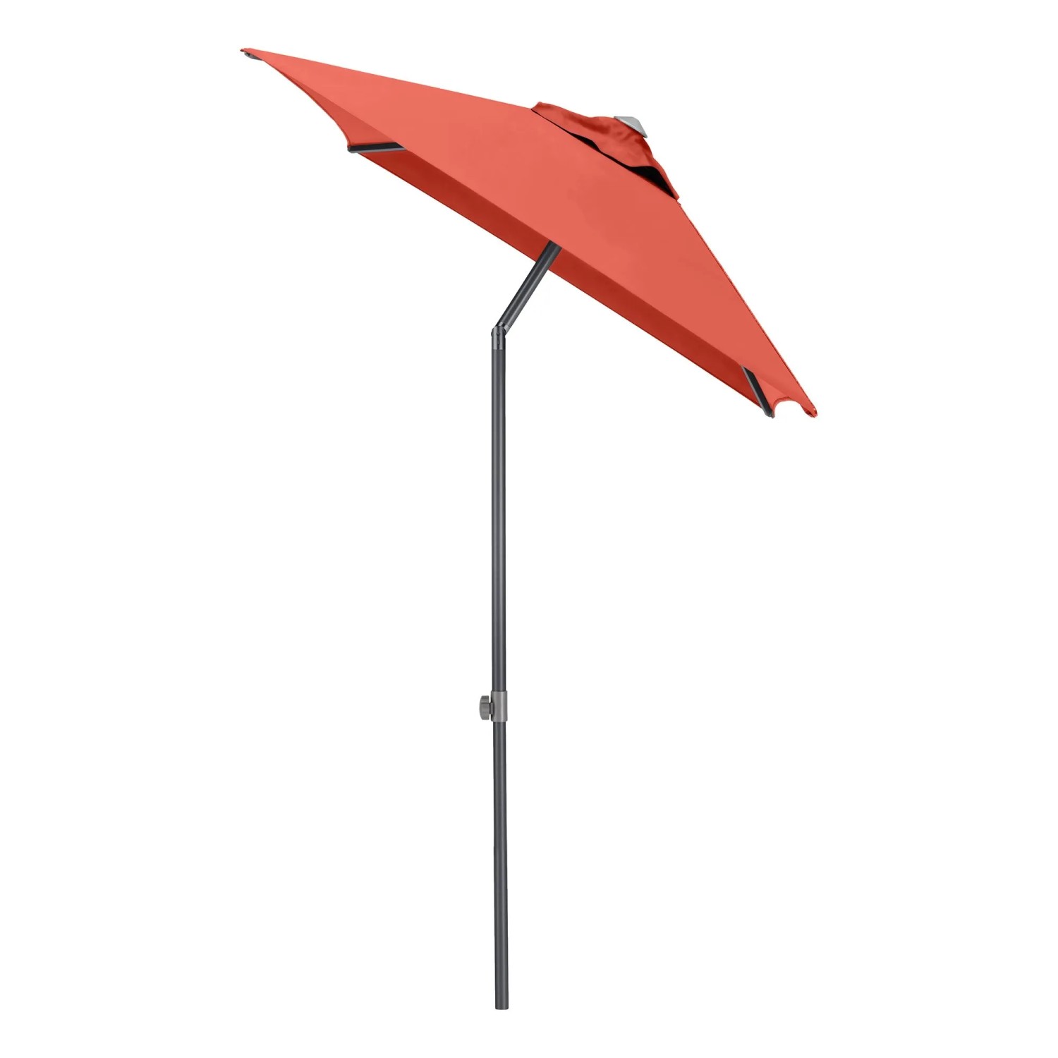 Kettler Marktschirm 150 cm x 210 cm Anthrazit-Terracotta mit Knickfunktion