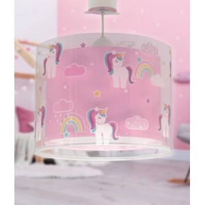 Dalber Kinderzimmer Deckenlampe Einhörner