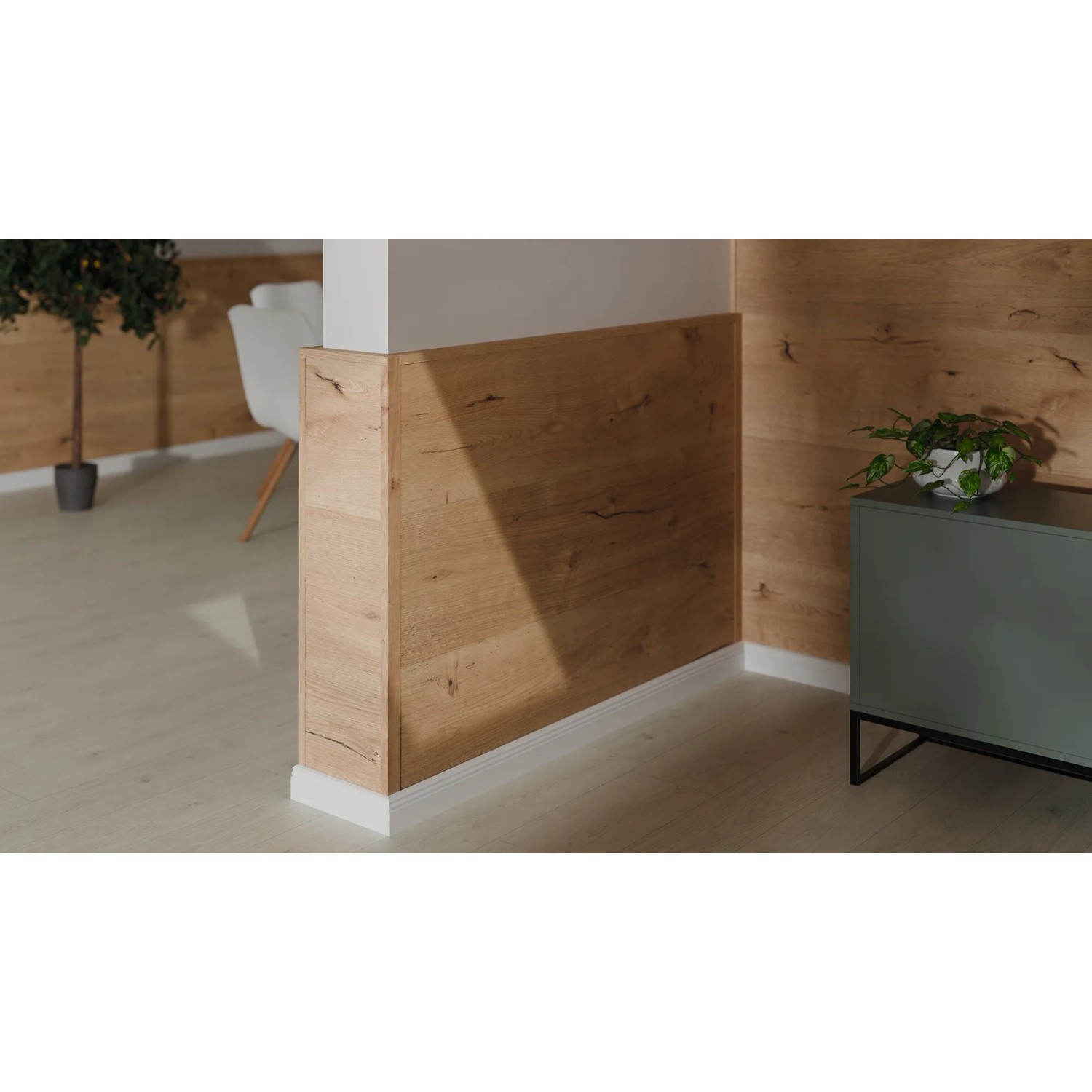 Egger Decowall DO008 Loveland Eiche, Dekor-Paneele für die Wandverkleidung im Innenraum.