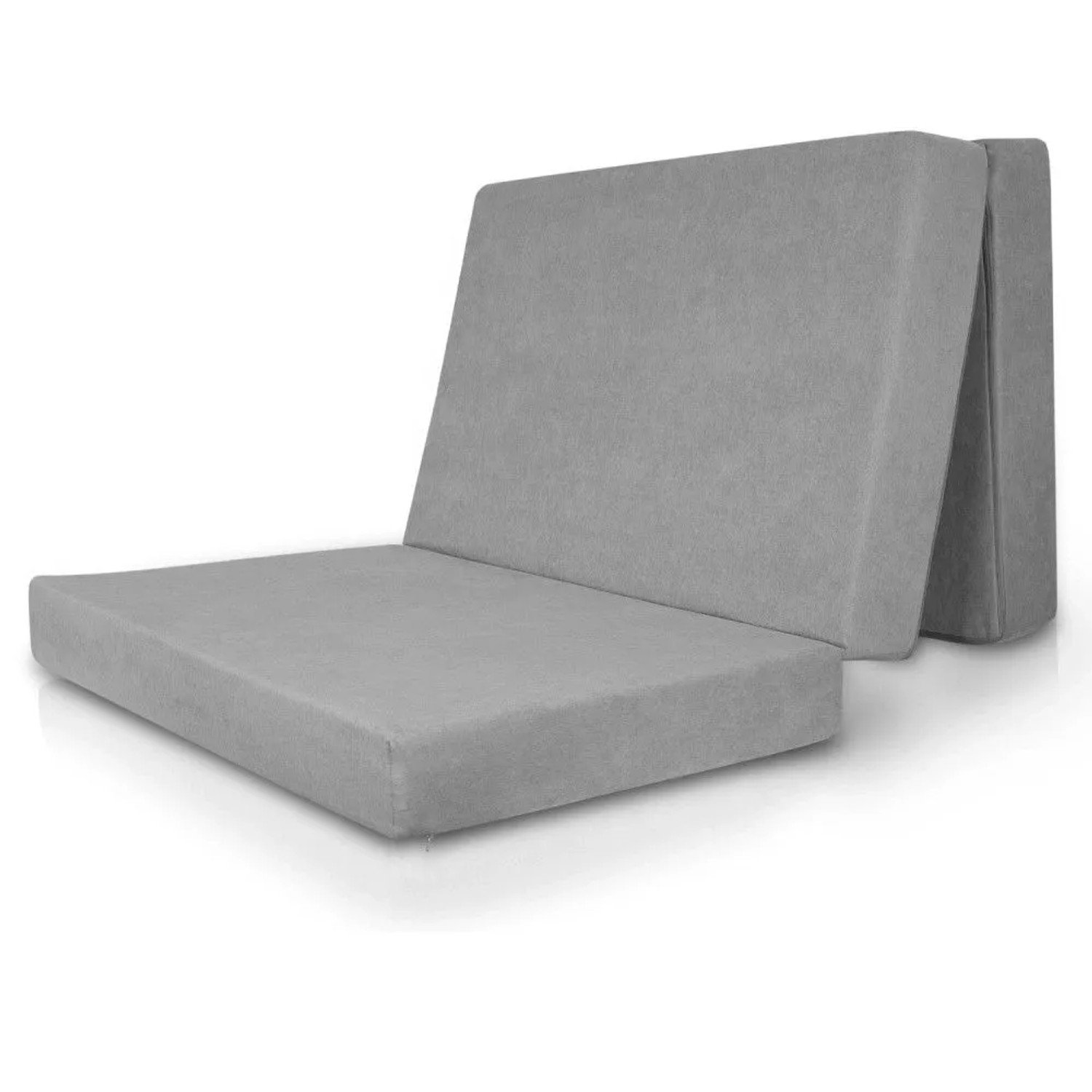 Beautissu VS95 Visco Klappmatratze 201x90x14cm Grau