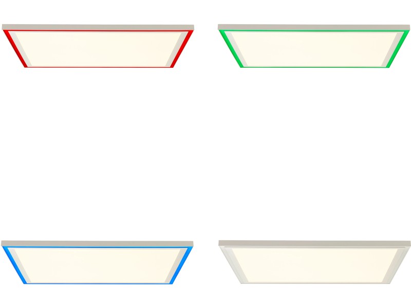 Brilliant LED-Deckenaufbau-Paneel Lanette 60 cm 60 kaufen bei cm OBI Weiß x