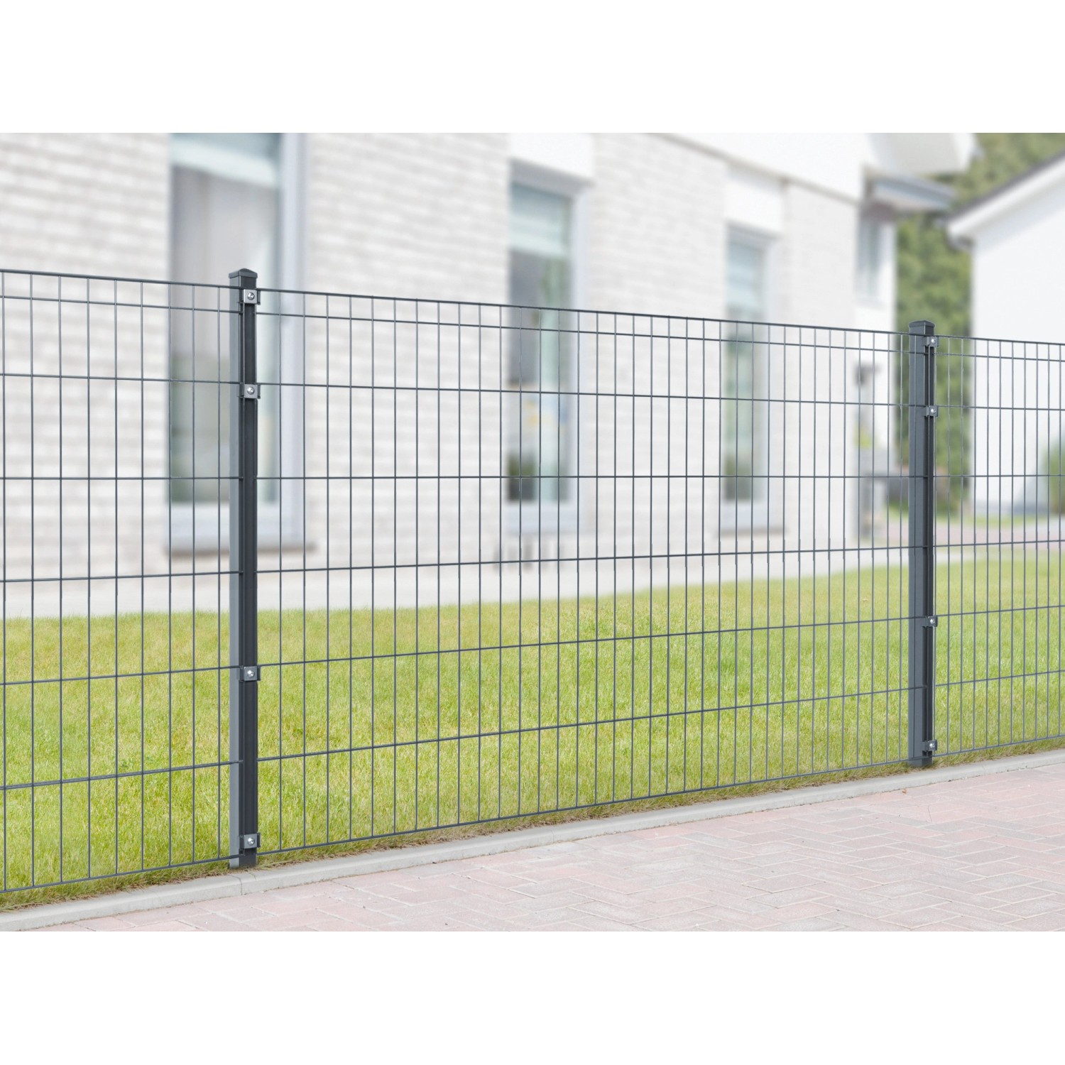 MetallzaunSet Michl Anthrazit 120 cm x 22 m (H x L) kaufen bei OBI