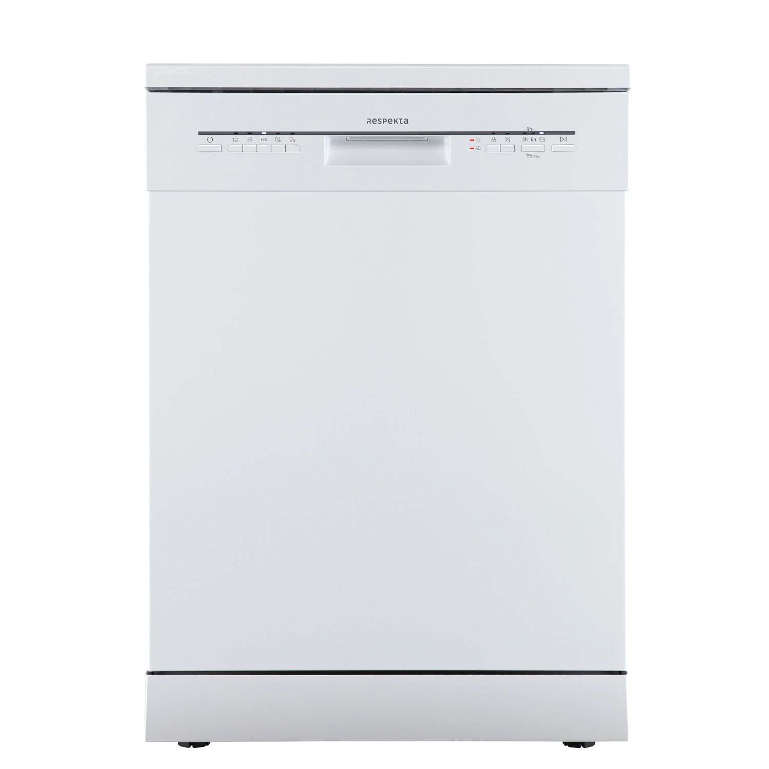 Respekta Unterbau-Geschirrspüler Bena 60 cm Weiß günstig online kaufen