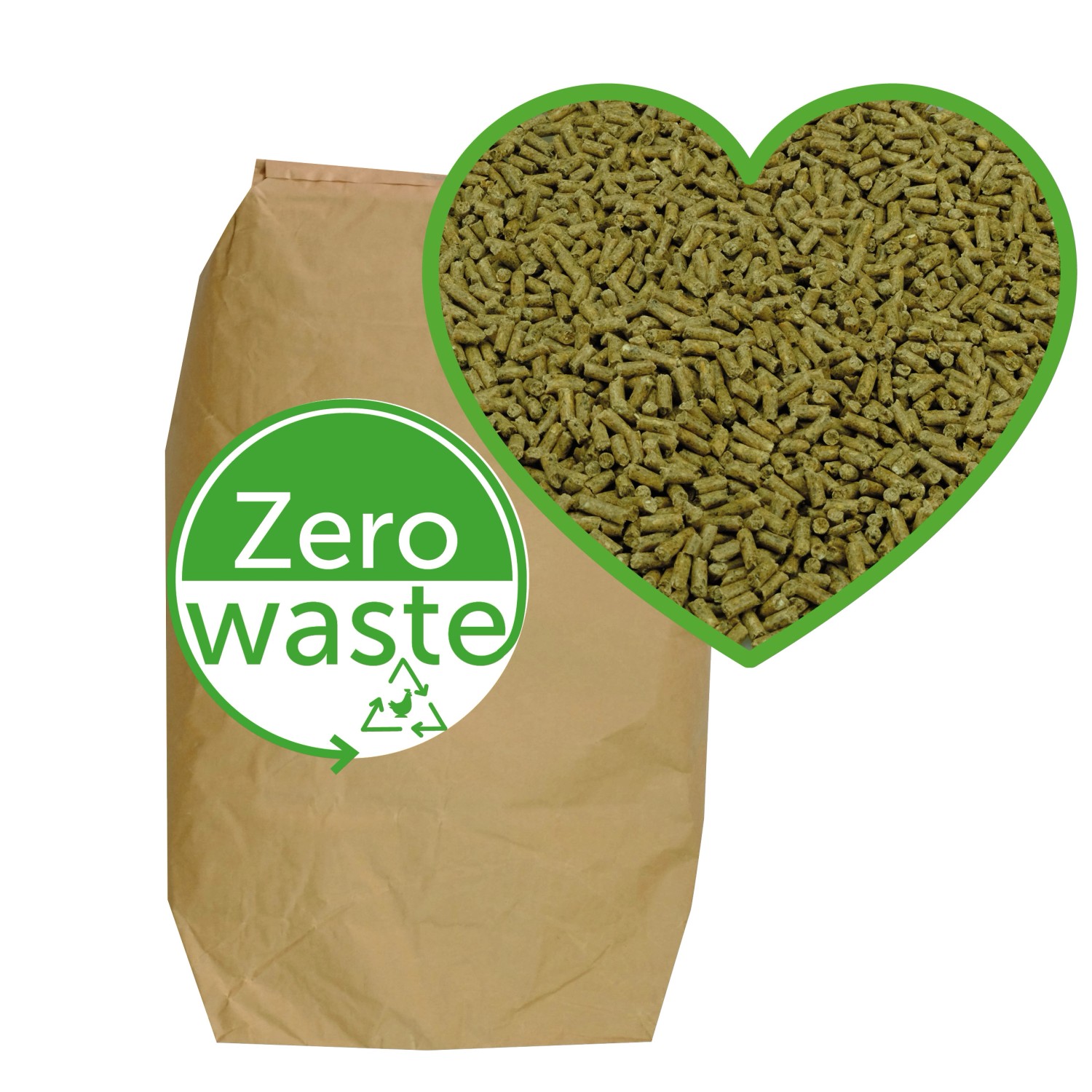 MeineHennen Pellet Vital 12,5 kg Hühnerfutter Legepellets/Legekorn für Hühner Alleinfuttermittel ohne Soja und Gentechni...