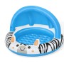 Bestway Planschbecken Safari Sun mit Sonnendach, Zebra-Design, Ø 97 cm.